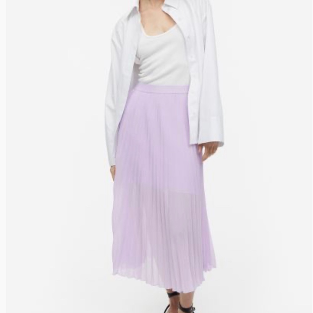 Purple skirt